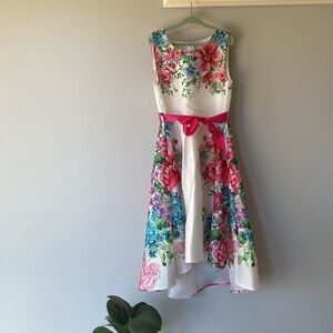 Monsoon floral formal dress